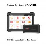 Battery Replacement for Ancel X7 Ancel X7 HD Truck Scanner